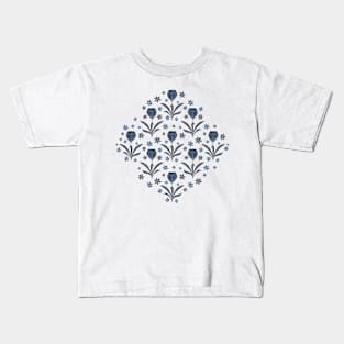 Blue Flowers II Kids T-Shirt